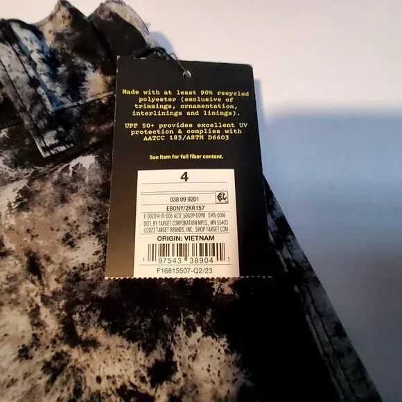 Art Class Boys UPF 50 Recycled Polyester Board Shorts Size 4 Waist = 10 inches - Picture 3 of 10